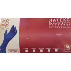 Рукавички Амбуланс Латекс L 25пар