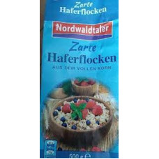 Nordwaldtaler Вівсяні пластівці Haferflocken дрібні 500g