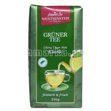 Чай зелений Westminster Grüner Tea Klassik, 250 г Чай зелений Westminster Grüner Tea Klassik, 250 г