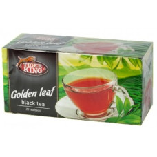 Чай Tiger King Black tea Golden Leaf 20 пакетиків