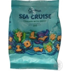 Крекер Грона 160г морський круіз з цибулею