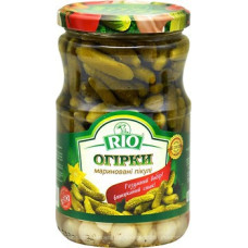 Огірки корнішони Ріо 370 г