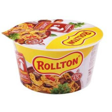 Лапша яєчна швидкого приготування Rollton по-домашньому з грибами 75г Лапша яєчна швидкого приготування Rollton по-домашньому з грибами 75г