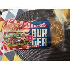 Булочка для бургера с кунжутом 320г Good Bakers Булочка для бургера с кунжутом 320г Good Bakers