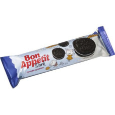 Bon Appetit, Dark, 72 г, печиво шоколадне, з молочною начинкою