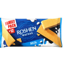 Вафлі Milk Wafers Roshen м/в 216г