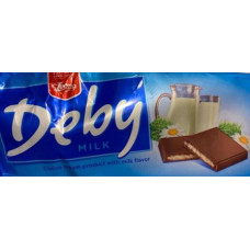 Плитка кондитерська ТМ Leona Deby какао з молочною начинкою 90г Плитка кондитерська ТМ Leona Deby какао з молочною начинкою 90г