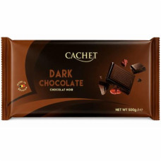 Шоколад чорний Cachet Dark (54% cacao) 500грам