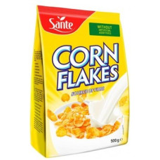 Пластівці кукурудзяні Sante Corn Flakes 500г