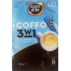 Кава розчинна Cafe d'Or 3в1 z magnezem і witamina B6 в стиках 18 г