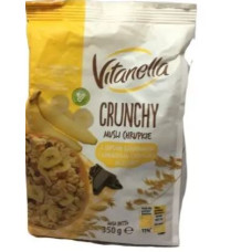 Мюслі Vitadella Crunchy з бананом та шоколадом 350 г