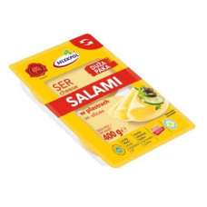 Сир Mlekpol Salami 400г нарізаний Сир Mlekpol Salami 400г нарізаний