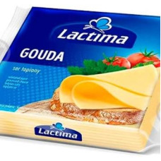 Сир Lactima плавлений скибочки Тост Гауда 130г Сир Lactima плавлений скибочки Тост Гауда 130г