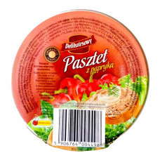 Паштет Delikatesowy Pasztet z papryka паприка, 131 г