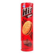 Печиво двошарове з начинкою з ароматом шоколаду Choco Hit м/у 220г Печиво двошарове з начинкою з ароматом шоколаду Choco Hit м/у 220г