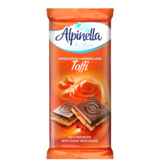 Alpinella Шоколад Toffi 100г