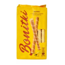 Вафельні Трубочки - 280 g Bonitki ваніль