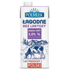POLMLEK Łagodne молоко без лактози 2%