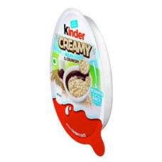 Яйце Kinder Creamy Milky Crunchy Какао-крем та Рисові Кранчі 19 г термін до 06,24р!