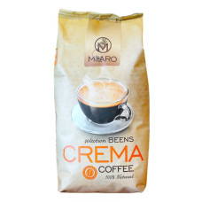Кава в зернах Milaro Crema, 1 кг