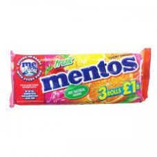 Mentos Fruit 3 Rolls 114г