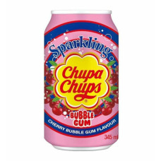 Напій Chupa Chups Cherry Bubble Gum газ з/б 345г