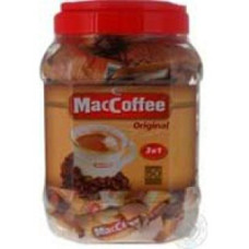 Кава розчинна MacCoffee 3в1 Original 20гр*50стіків