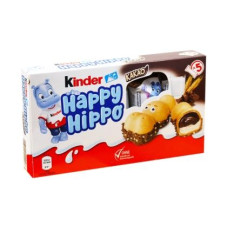 Kinder - Happy Hippo Biscuit батончики Какао-крем 103 г