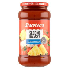 Соус DAWTONA Slodko-kwasny 520g з ананасом до рису
