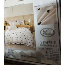 Постільна білизна євро koloco 200*230 резинка