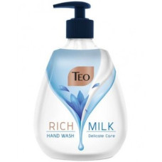 Мило рідке TEO Rich Milk Delicate Care дозатор 400 мл