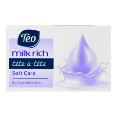 Мило тверде Teo Milk Rich Soft Care 100г
