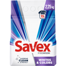 Пральний порошок Savex автомат Whites Colors 2250 г 