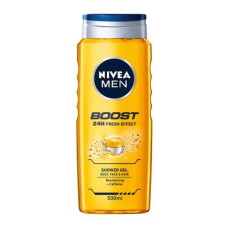Гель для душу 3в1 Boost Nivea Men 500мл 