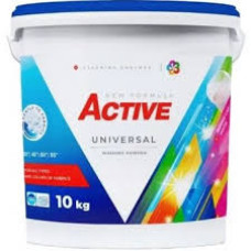 Пральний порошок Active Universal відро 10 кг 130 циклів прання Пральний порошок Active Universal відро 10 кг 130 циклів прання