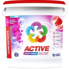 Пральний порошок Active Color Powder відро 10 кг 130п