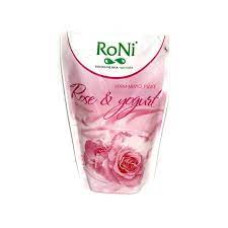 Крем-мило Roni Rose & Yogurt з гліцерином в пакеті 0.45л