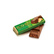 Батончик Roshen з арахісової начинкою шоколадний 38г
