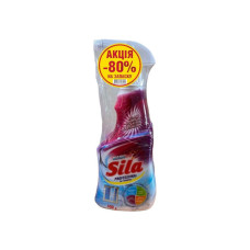 Засіб для миття скла Sila Professional, 500мл + запаска (ціна за набір 2предмети)