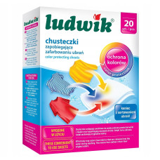 Серветки для прання LUDWIK COLOR 20 ШТ