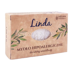 Мило гіпоалергічне Linda з додаванням люфи 100 г