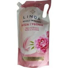 Рідке мило Linda Троянда та півонія дой-пак 1 л Рідке мило Linda Троянда та півонія дой-пак 1 л