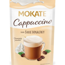 Розчинний кавовий напій Mokate Cappuccino Сметанкове 110 г