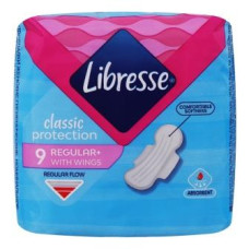 Прокладки гігієнічні Classic Protection Regular+ Libresse 9шт