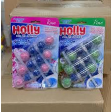 Твердий туалетний блок Holly Color Power «Роза» (упаковка 3 шт. по 50 г) Твердий туалетний блок Holly Color Power «Роза» (упаковка 3 шт. по 50 г)