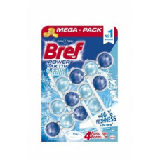 Туалетний блок для унітаза Bref Power Activ Океан, 3x50г